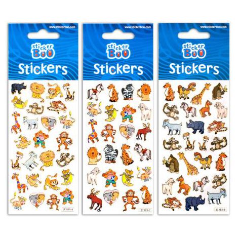 Naklejki StickerBoo Zwierzęta Mini